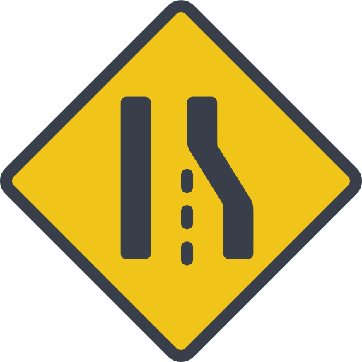 Converging icon