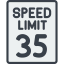 Speed limit icon 64x64