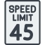 Speed limit icon 64x64