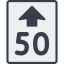 Speed limit icon 64x64
