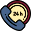 24 hours icon 64x64