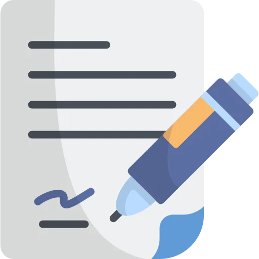 Contract icon