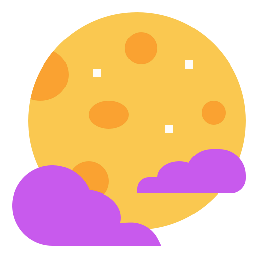Moon phase icon