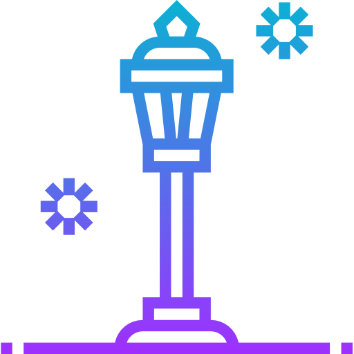 Lamp post icon