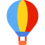 Hot air balloon icon 64x64
