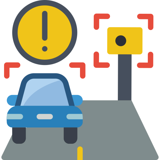 Speed camera icon