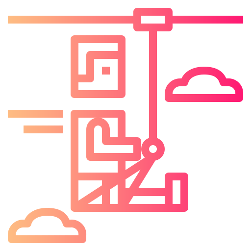 Zip line icon