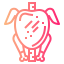 Roast chicken icon 64x64