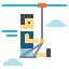 Zip line icon 64x64