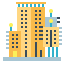 City garden tower icon 64x64