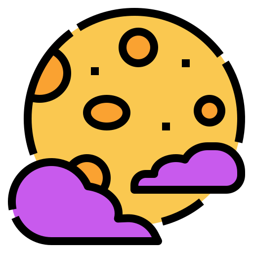 Moon phase icon