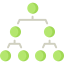 Hierarchical structure icon 64x64