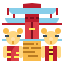 Teddy bear museum icon 64x64