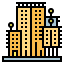 City garden tower icon 64x64