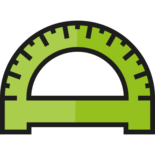 Protractor Symbol