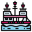 Pirate ship icon 64x64