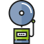 School bell icon 64x64