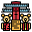 Teddy bear museum icon 64x64