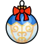 Christmas ornament icon 64x64