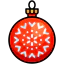 Christmas ornament icon 64x64