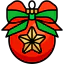 Christmas ornament icon 64x64