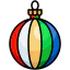 Christmas ornament icon 64x64