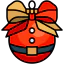 Christmas ornament icon 64x64