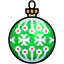 Christmas ornament icon 64x64