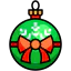 Christmas ornament icon 64x64