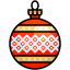 Christmas ornament icon 64x64