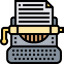 Typewriter icon 64x64