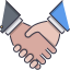 Handshake Symbol 64x64