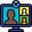 Video conference icon 64x64