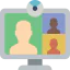 Video conference icon 64x64