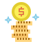 Dollar coins biểu tượng 64x64