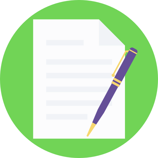 Contract icon