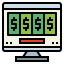 Online gambling biểu tượng 64x64