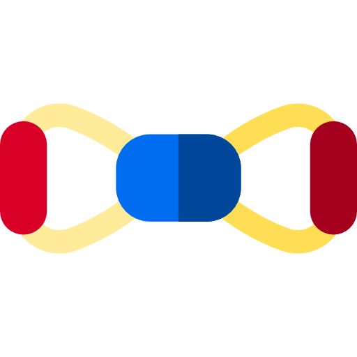 Exercise bands icon