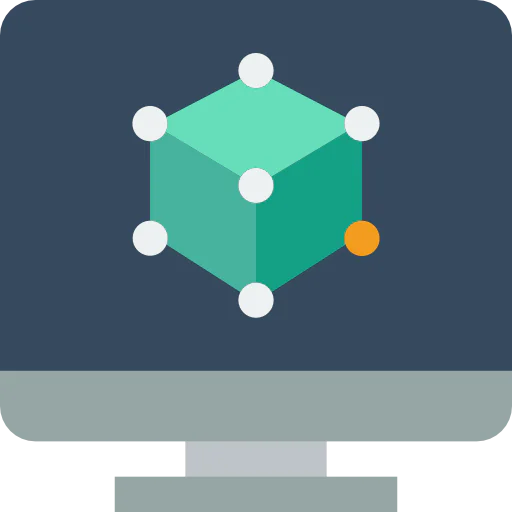 3d modeling icon