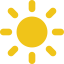 Sun icon 64x64