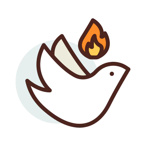 Holy ghost icon
