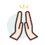 Praying icon 64x64
