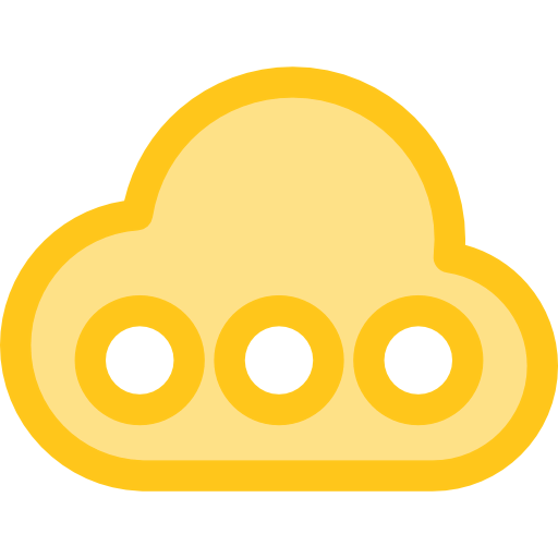 Cloud computing ícono
