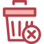 Delete icon 64x64