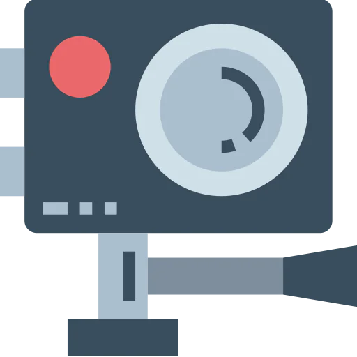 Action camera icon