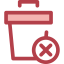 Delete icon 64x64