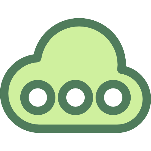 Cloud computing ícono