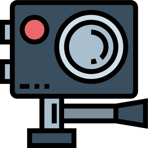 Action camera icon