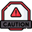 Caution icon 64x64