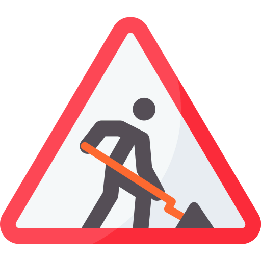 Work ahead icon